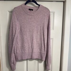 J.‎ Crew Lavender Merino Wool Alpaca Blend Crewneck Sweater Size Small